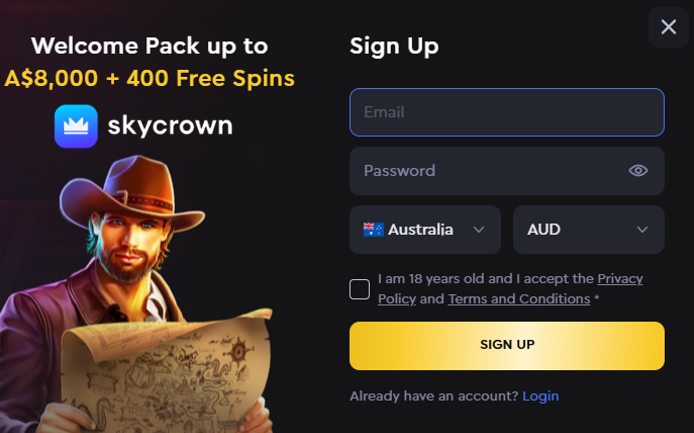 skycrown casino login australia